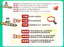 防投資詐騙三不三要，別讓手機變詐機